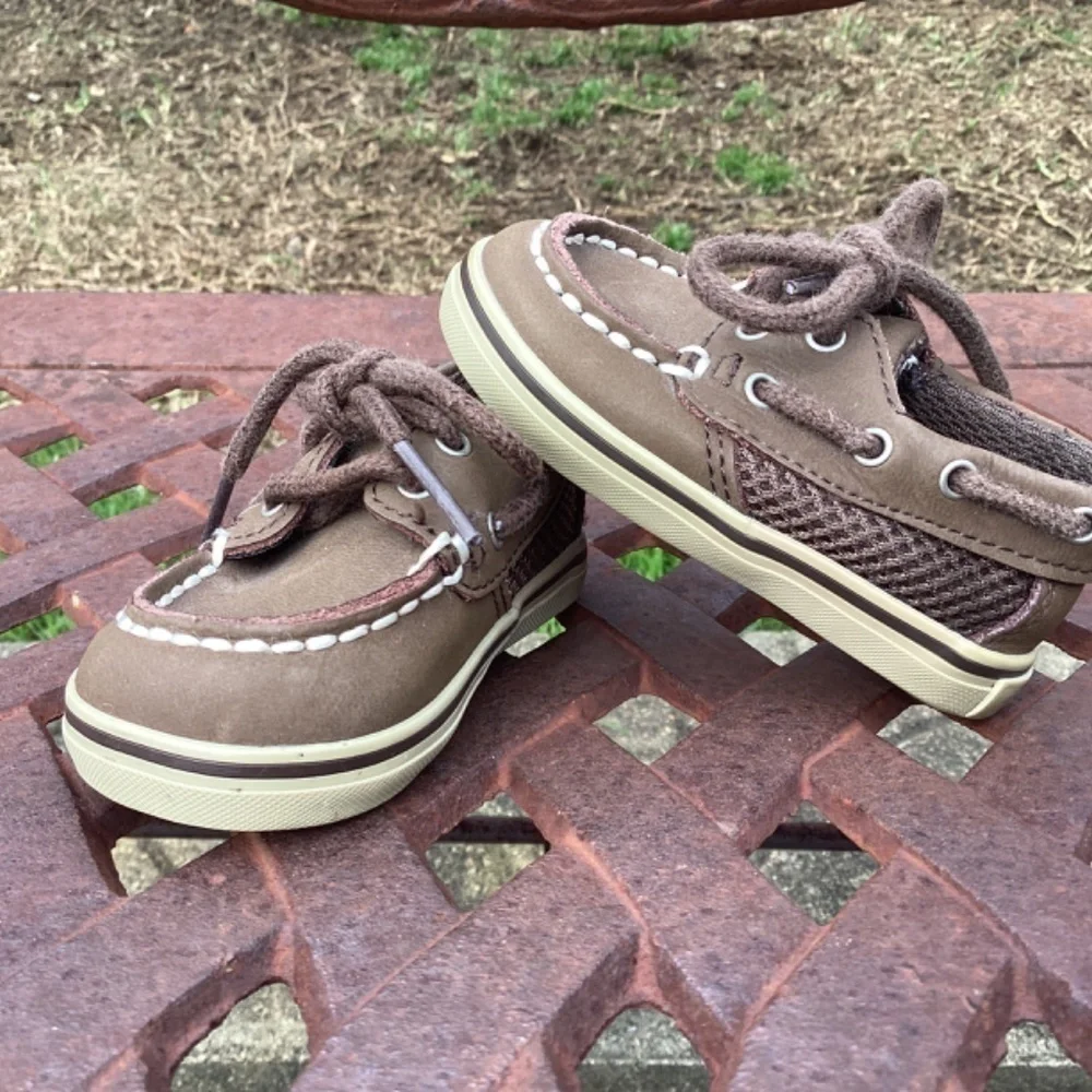 Sperry Infant Size 1 Leather Top Siders